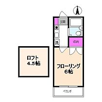 アルテせき 202 ｜ 東京都府中市新町１丁目（賃貸アパート1K・2階・17.29㎡） その2