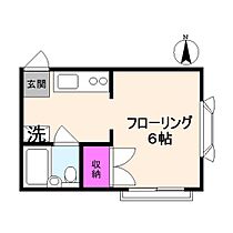 サンハイム 205 ｜ 東京都国分寺市東元町４丁目（賃貸アパート1R・2階・18.70㎡） その1