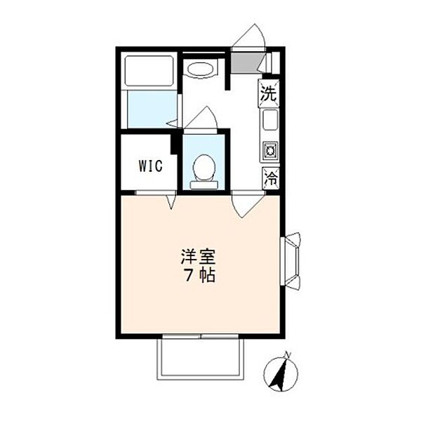 グランシャリオIII番館 101｜東京都国分寺市東元町３丁目(賃貸アパート1K・1階・23.80㎡)の写真 その2