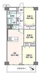 間取図画像 3LDK