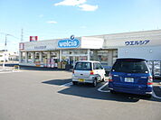 ウエルシア太田鳥山店（863m）