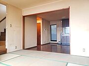 和室トリビングを合わせると１７．５帖の広々空間です