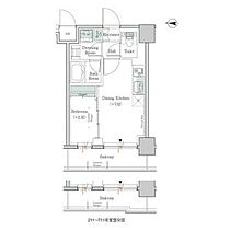 ワンルーフレジデンス錦糸町 209 ｜ 東京都江東区亀戸1丁目10-14（賃貸マンション1DK・2階・25.10㎡） その2