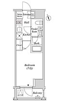 カーサスプレンディッド虎ノ門  ｜ 東京都港区新橋5丁目31-5（賃貸マンション1K・3階・22.58㎡） その2