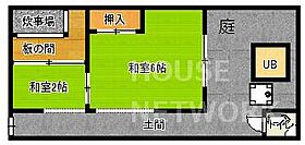 京都府京都市上京区相国寺門前町（賃貸一戸建2K・1階・16.80㎡） その2