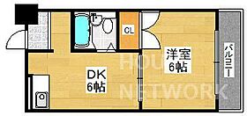 エトワール中村 305号室 ｜ 京都府京都市下京区橘町（賃貸マンション1DK・3階・24.04㎡） その2