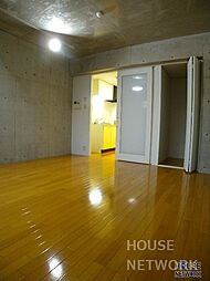 京都市営烏丸線 国際会館駅 徒歩8分の賃貸アパート 1階1Kのリビング/ダイニング