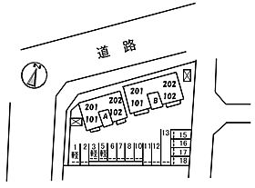 ハイツ・フローラル A棟 101 ｜ 高知県南国市緑ケ丘2丁目2301-1（賃貸アパート2K・1階・42.72㎡） その17