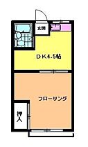 コーポ石部 205 ｜ 神奈川県藤沢市亀井野285-1（賃貸アパート1DK・2階・23.20㎡） その2