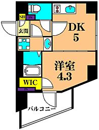 間取図画像 1DK