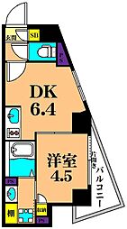 間取図画像 1DK