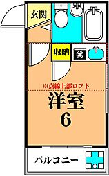 間取図画像 ワンルーム