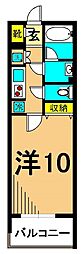 間取図画像 1K