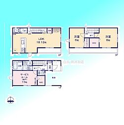 物件画像 川口市中青木5期　1号棟　全4棟