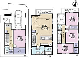 物件画像 川口市芝52期　1号棟　全5棟