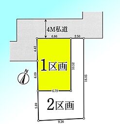 物件画像 川口市南町　1区画　全2区画