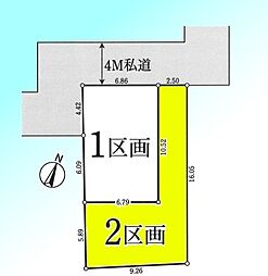 物件画像 川口市南町　2区画　全2区画