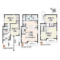 物件画像 戸田市笹目4丁目　B号棟　全3棟