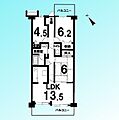 朝日プラザ鳩ヶ谷クレセント6階2,038万円