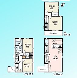 物件画像 蕨市南町3丁目3期 全8号棟