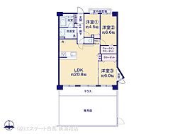 間取図画像 3LDK