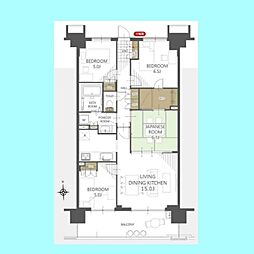 間取図画像 4LDK