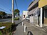 外観：前面道路含む現地写真(建物あり)