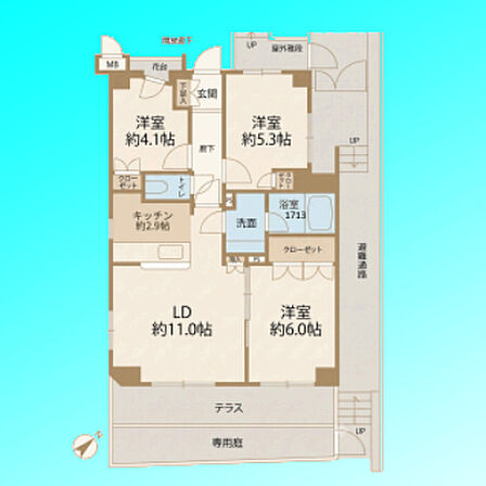 現況と図面が異なる場合は、現況を優先とさせていただきます。
