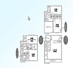 川口市安行領根岸1期 全6棟