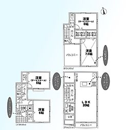 川口市安行領根岸1期 全6棟