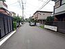 外観：前面道路含む現地写真 