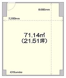 ビュレックス京橋の間取図画像