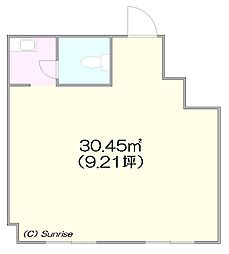 宮益坂東豊エステートの間取図画像