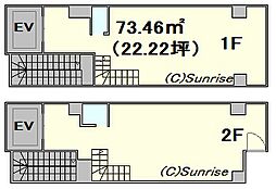 宇田川第一ビルの間取図画像