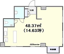 ライオネスコーポの間取図画像
