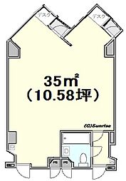 ビラモデルナの間取図画像