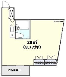 ハイツササキの間取図画像