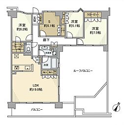 間取図画像 3SLDK