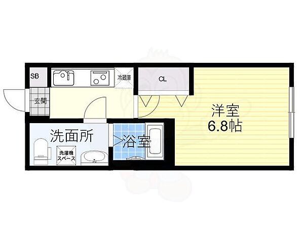 ベルシードステアー武蔵関 202｜東京都練馬区関町東１丁目(賃貸マンション1K・2階・22.12㎡)の写真 その2