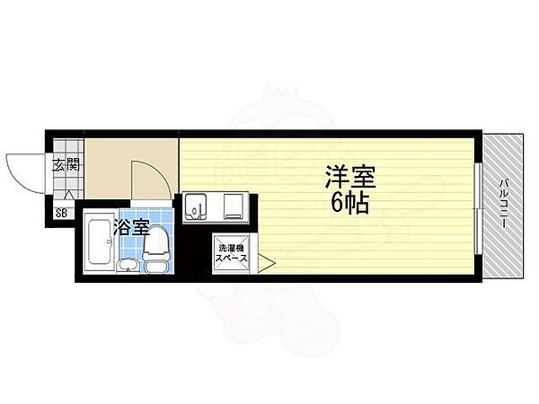 ビクセル武蔵関 310｜東京都練馬区関町北１丁目(賃貸マンション1R・3階・17.85㎡)の写真 その2