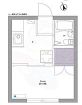 ホクタンハウス 203 ｜ 東京都新宿区大久保２丁目（賃貸アパート1K・2階・19.87㎡） その2