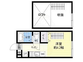 グランエッグス西荻北 104 ｜ 東京都杉並区西荻北１丁目（賃貸アパート1R・1階・15.42㎡） その2