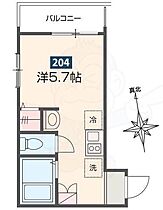 MELDIA三鷹  ｜ 東京都三鷹市下連雀７丁目（賃貸アパート1R・2階・18.09㎡） その2