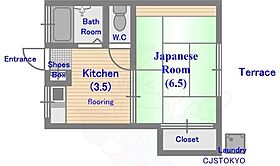 ハイム榎本  ｜ 東京都杉並区西荻北４丁目（賃貸アパート1K・2階・23.49㎡） その2