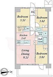 トラープランド蒼麗館 5階