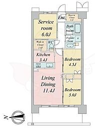 トラープランド蒼麗館 6階