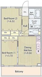 ホワイトガーデン久我山 3階