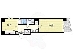 OZIO西荻窪 1SKの間取図画像