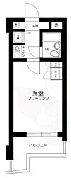 ライオンズマンション上石神井第2 ワンルームの間取図画像