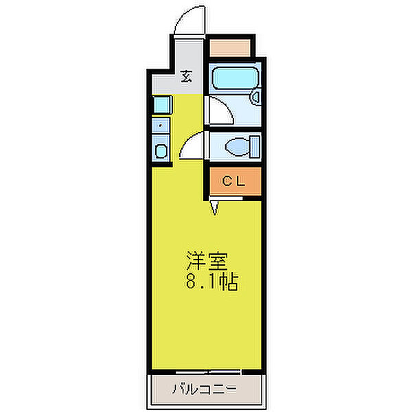 ピッコロハイツ ｜大阪府大阪市淀川区加島1丁目(賃貸マンション1K・2階・22.27㎡)の写真 その2